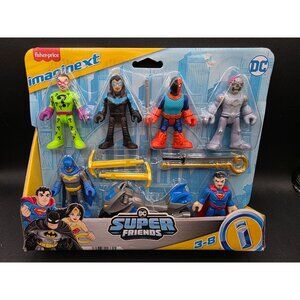 Fisher-Price Imaginext DC Super Friends Action Figures Multipack 3-8 Years